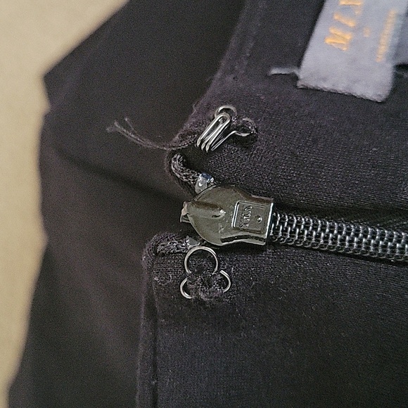 Mix by 41 Hawthorn Black Midi Pencil Skirt - Size Large - Picture 5 of 8